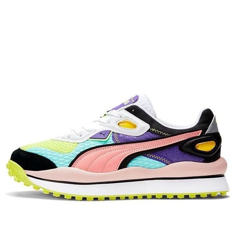 (WMNS) PUMA H.ST.20 Strap Leather 'Black Rose Gold' 368834-01