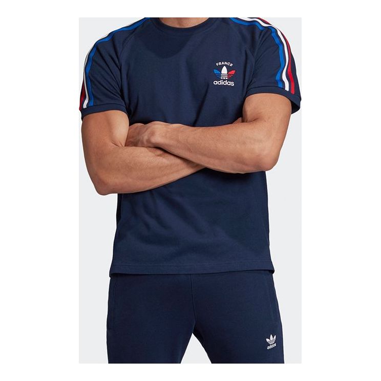 adidas originals MENS Sports Short Sleeve Blue GP1922
