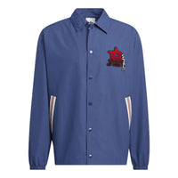 adidas Modern Collegiate Coach Jacket Asia Sizing 'Tech Indigo' HS1993