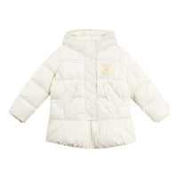 (GS) Skechers Solid Hooded Down Jacket 'White' L422G014