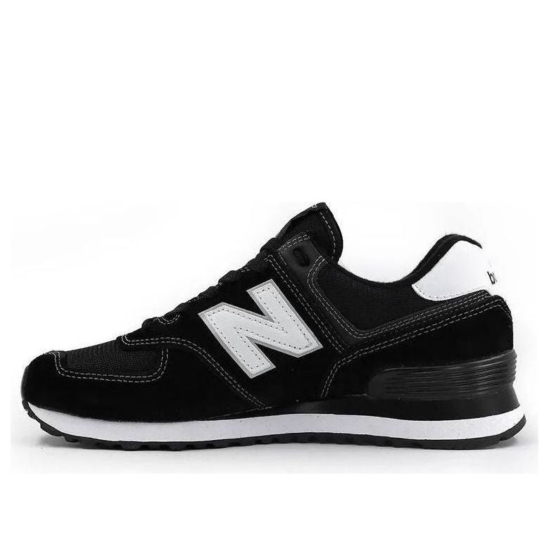 New Balance 574 Series Low Tops Casual Black White ML574EW2