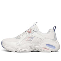 (WMNS) Skechers Stamina Airy Low Top Running Shoes White/Purple 149622-WPLB