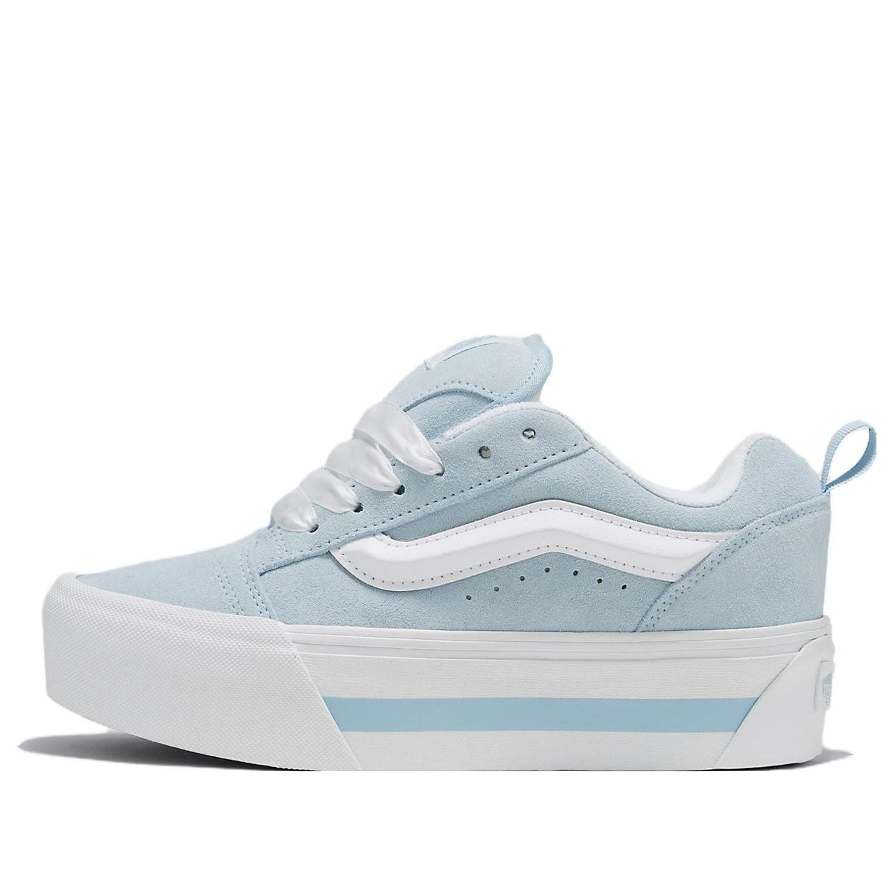 Vans Knu Stack Vintage Satin Shoes 'Dream Blue White' VN000CP6DRM