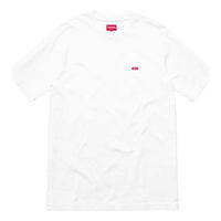 Supreme SS18 Small Box Tee White Logo Tee SUP-SS18-0079