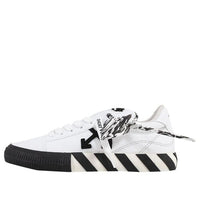 (WMNS) Off-White Low Vulcanized Sneakers Black/White OWIA178S21FAB0010110