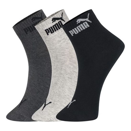 PUMA Sneaker Socks 3 pack 'Black Grey' 100002945-001