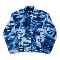 PALACE Unisex John&Molly Character Lips Pattern Jacket Blue P19JK007