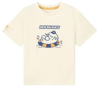 (PS) New Balance x FuzzyCrew T-Shirt Asia Sizing 'Cream White' 7ED2V013-CM