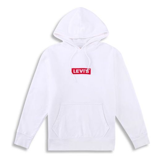 Men's Levis Casual Loose Box Logo White 72632-0022