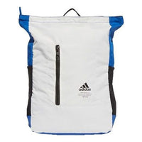 adidas Classic Top-Zip Backpack 'White Blue' FT8756