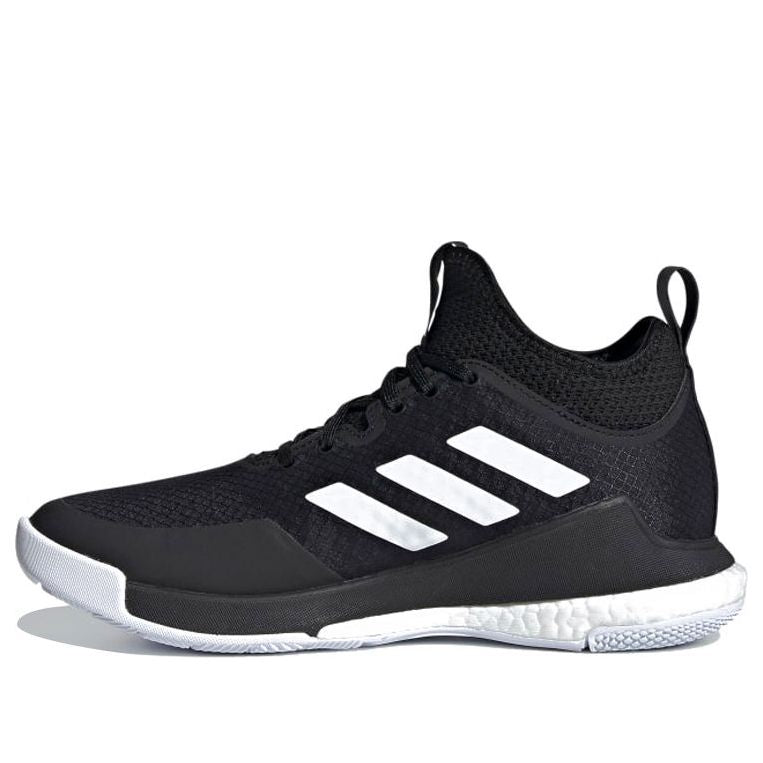 (WMNS) adidas Crazyflight Mid 'Black White' FU8306