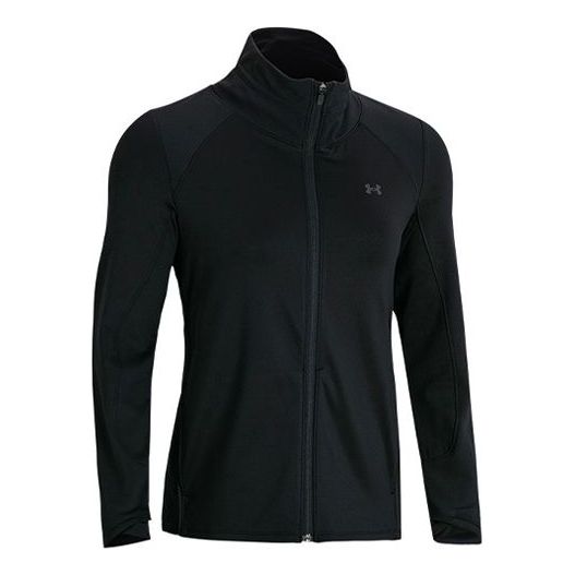 (WMNS) Under Armour ColdGear Cozy Jacket 'Black' 1365786-001
