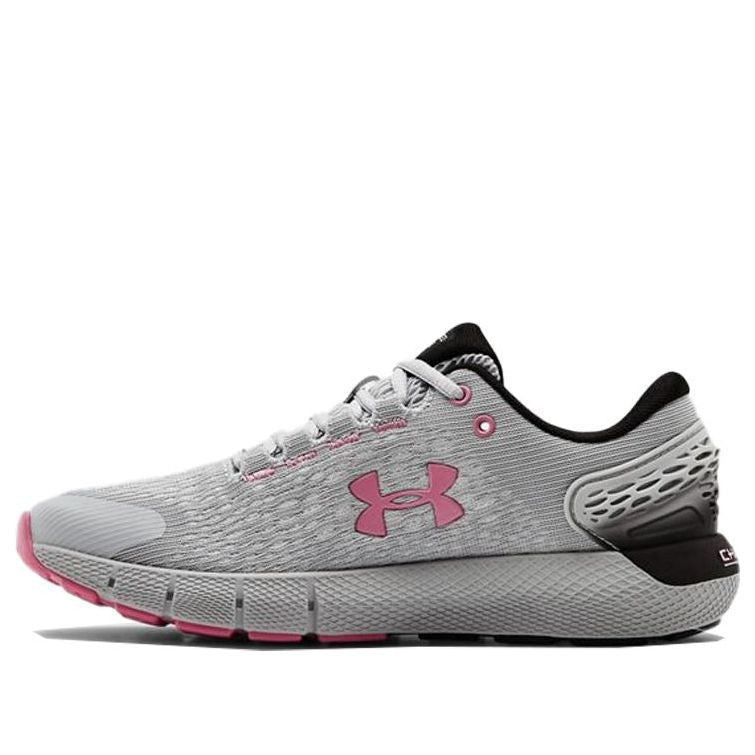 (WMNS) Under Armour Charged Rogue 2 Grey/Pink 3022602-101