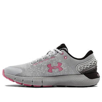 (WMNS) Under Armour Charged Rogue 2 Grey/Pink 3022602-101