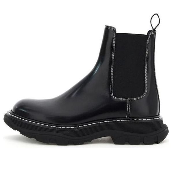 Alexander McQueen Tread Chelsea Boots 'Black' 625229WHZ8D1053