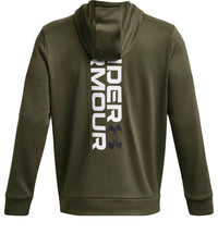 Under Armour Fleece Graphic Hoodied 'Olive Green' 1379745-390
