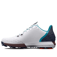 Under Armour HOVR Drive 2 Wide Golf Shoes 'White Teal' 3025078103