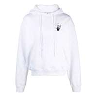 Men's Off-White SS22 Solid Color Logo Printing Long Sleeves Version White OMBB037F21FLE00501840184