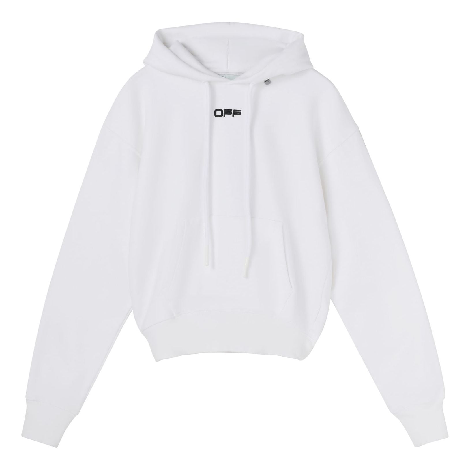 Men's Off-White Wavy Logo Slogan Printing OMBB037R20E300040110