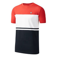 FILA ATHLETICS Short Sleeve Contrasting Colors Sports Red A11M023101F-RD