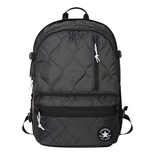 Converse Quilted Straight Edge Backpack 'Black' 10022399021