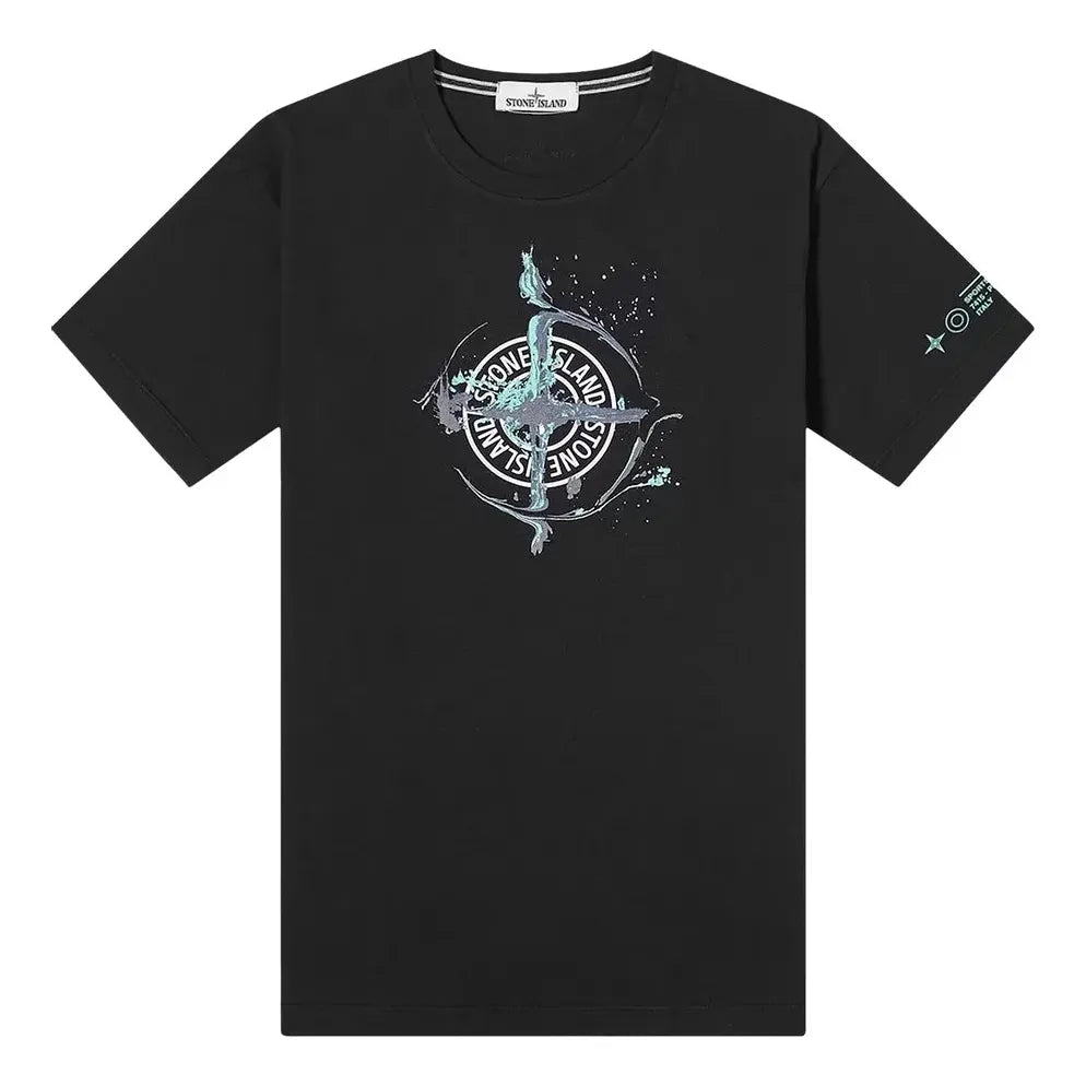 STONE ISLAND Marble One T-shirt 'Black' 74152NS83-V0029
