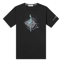 STONE ISLAND Marble One T-shirt 'Black' 74152NS83-V0029