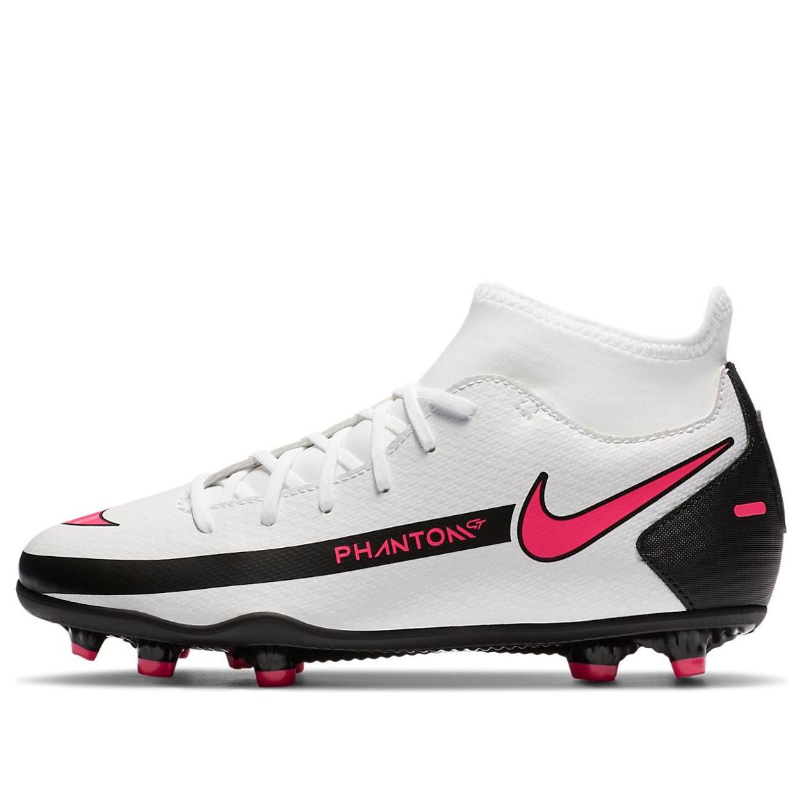 (GS) Nike Phantom GT Club DF MG 'White Pink' CW6727-160