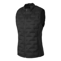 (WMNS) Skechers Woven Down Vest 'Black' P423W015-0018