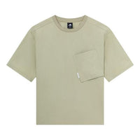 New Balance Casual Pocket Tee Asia Sizing 'Green' AMT32352-FUG
