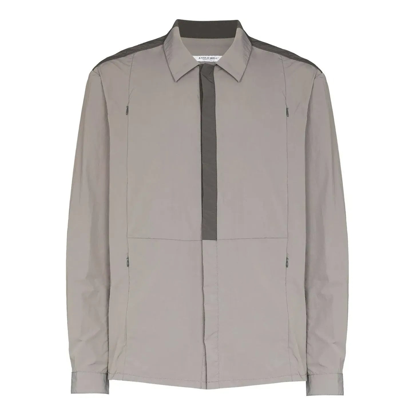 A-COLD-WALL* Arcane Panelled Shirt 'Grey' ACWMSH034-MORGR