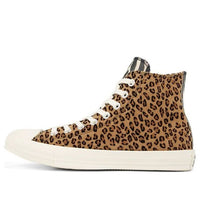 Converse Chuck Taylor All Star Animal Print Suede High Top 'Brown White' 165553C
