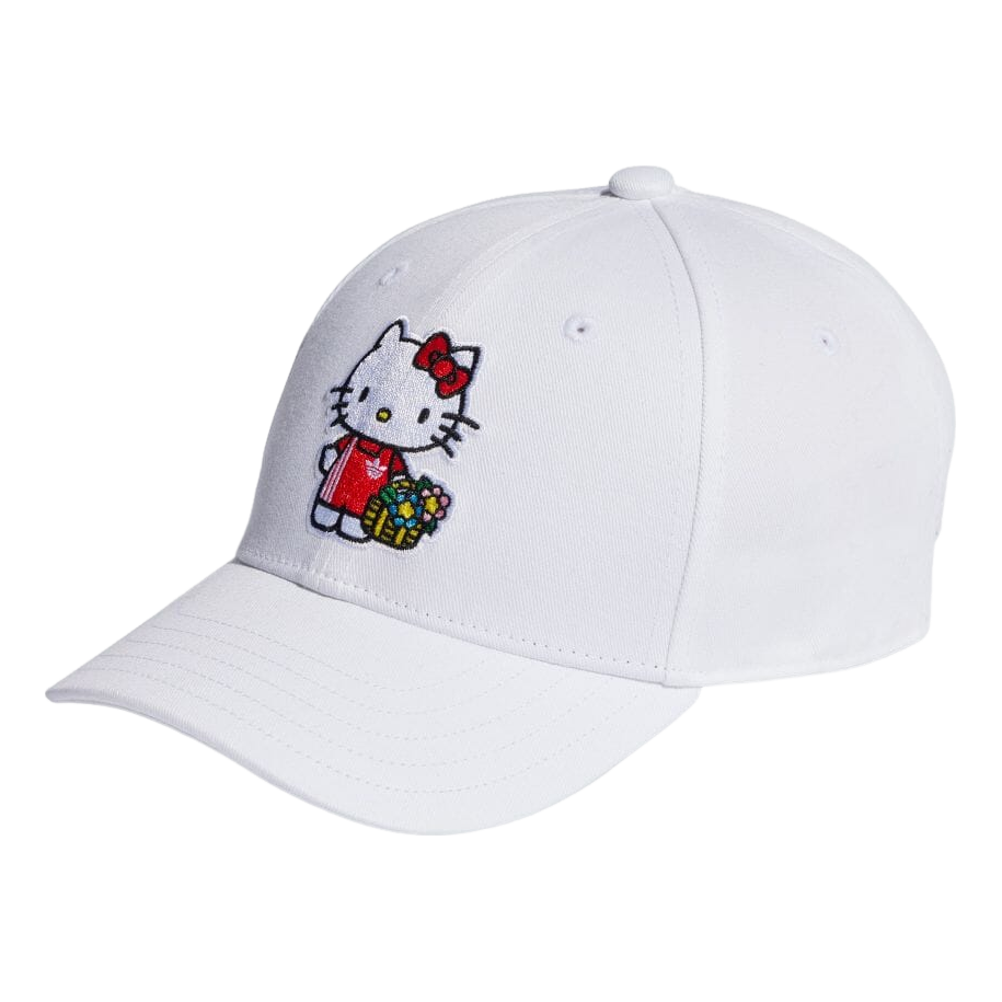 (GS) adidas Originals x Hello Kitty Baseball Hat 'White' II3356