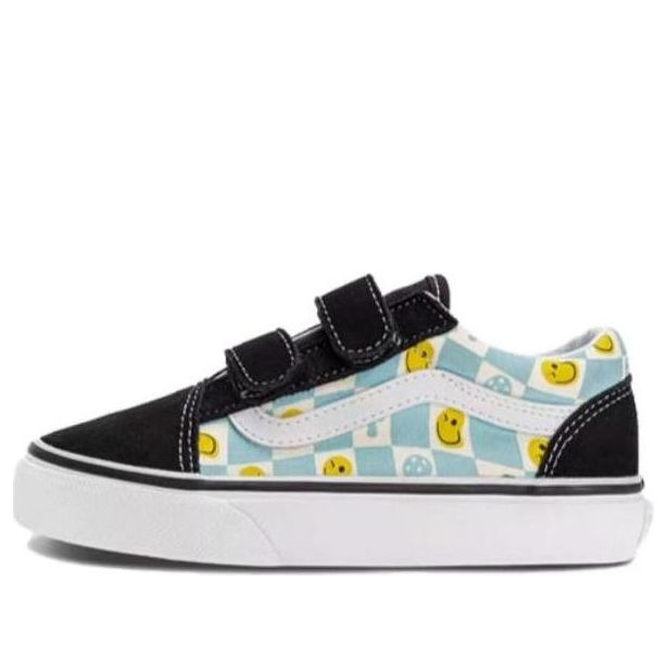 (PS) Vans Old Skool Melted Check 'Black Blue' VN0A38HDBML