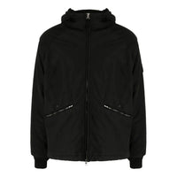 STONE ISLAND Compass-motif Hooded Jacket 'Black' 791541631-V0029