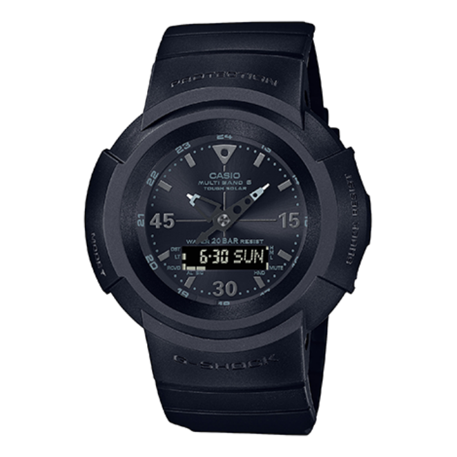 CASIO G-Shock Analog-Digital 'Black' AWG-M520BB-1APR