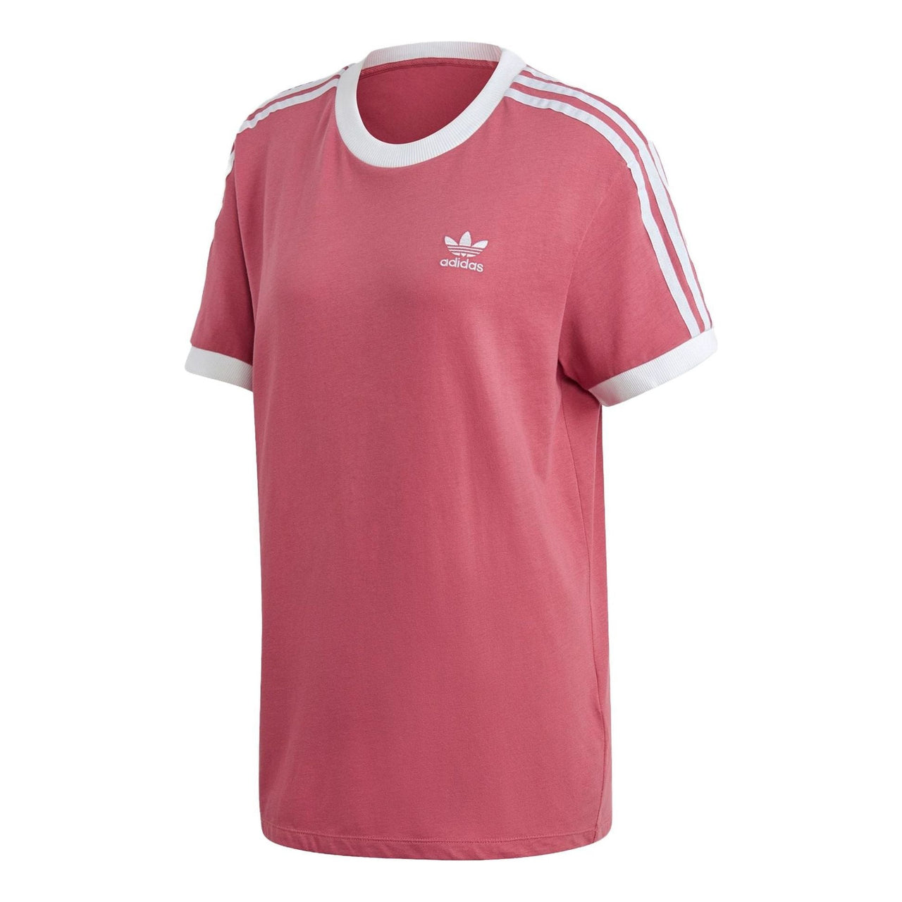 (WMNS) adidas Originals Adicolor Cotton 3-Stripe T-shirt 'Pink' DH3141