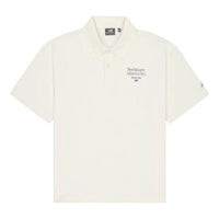 New Balance Athletics Polo Shirt Asia Sizing 'Ivory' NFE21021-IV