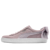 (WMNS) PUMA Suede Bow Uprising Sneakers Pink 367455-03