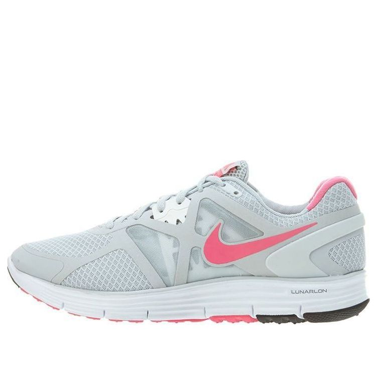 (WMNS) Nike Lunarglide 4 Low-Top Grey/Pink 454315-061