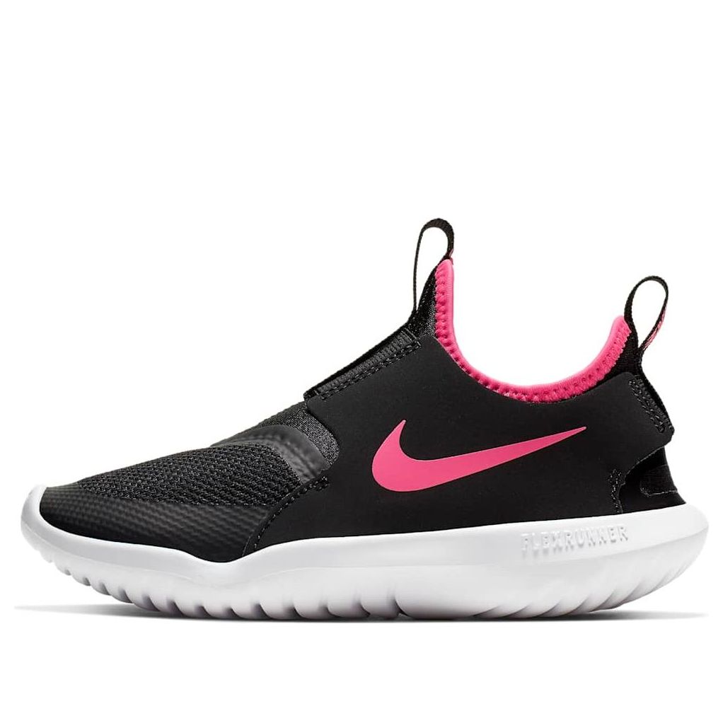 (PS) Nike Flex Runner 'Black Hyper Pink' AT4663-006