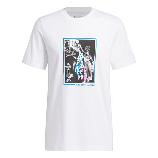 adidas Originals Graphic Shmoofoil Tee 'White' HS3047