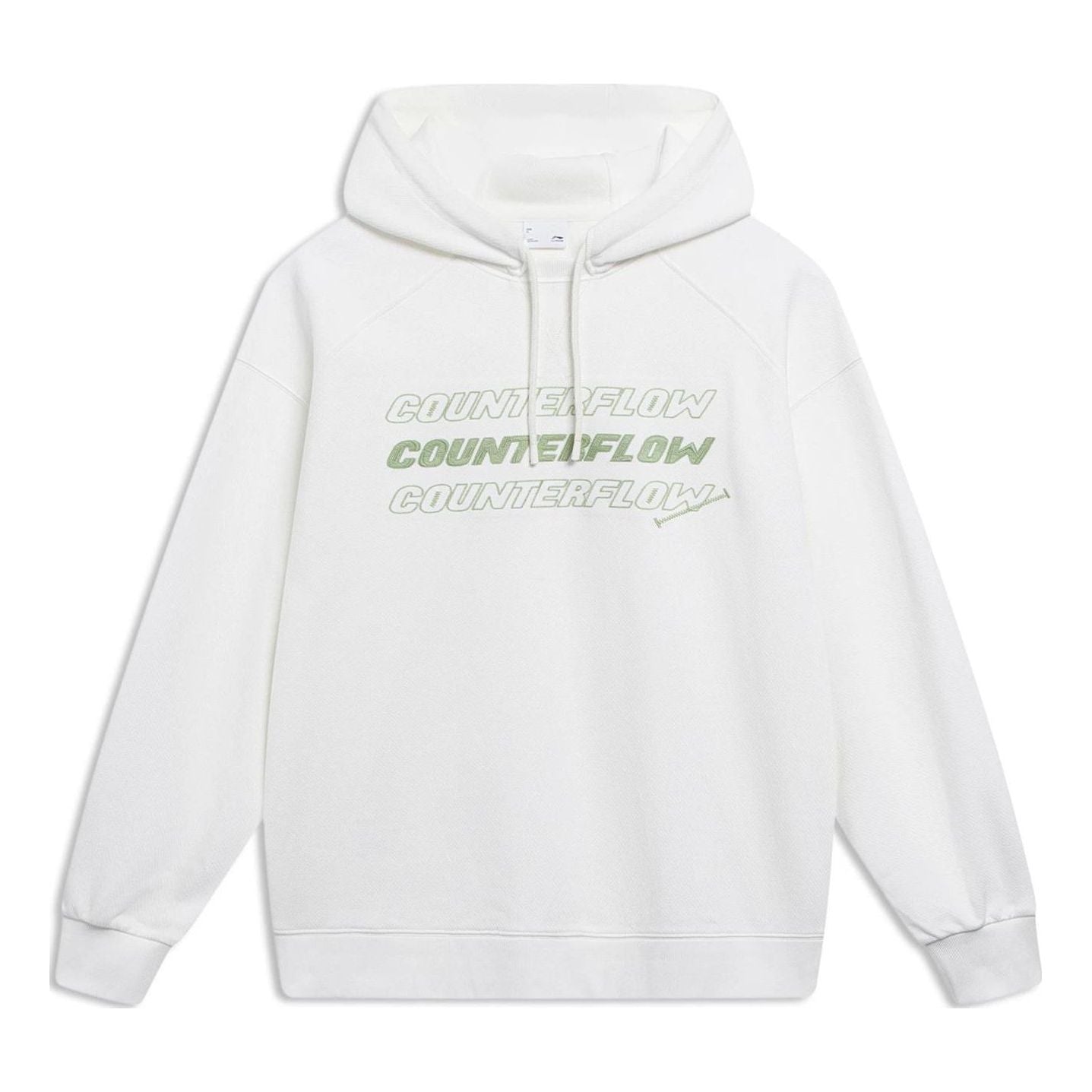 Li-Ning Counterflow Graphic Hoodie 'White' AWDT531-1