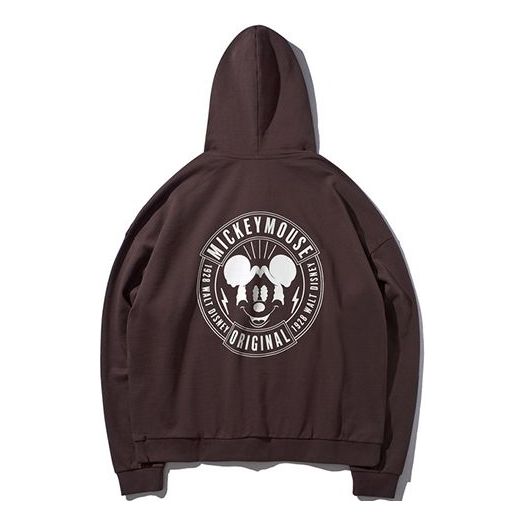 Li-Ning x Disney Mickey Crossover Loose Windproof hooded Pullover Sports Purple AWDP255-2