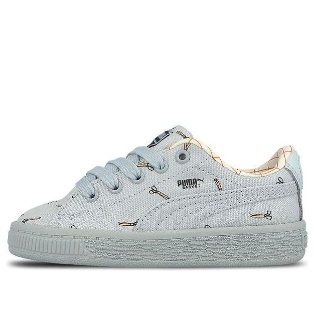 (PS) Tinny Cottons x PUMA Basket Cvs Ps Casual Shoes White 364559-01