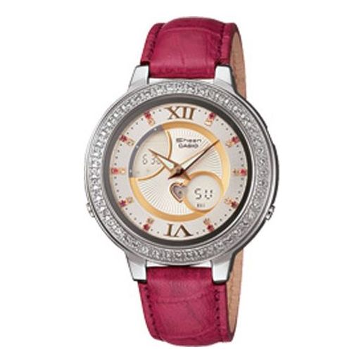 CASIO SHEEN Series Waterproof Red Analog SHN-6012L-4A
