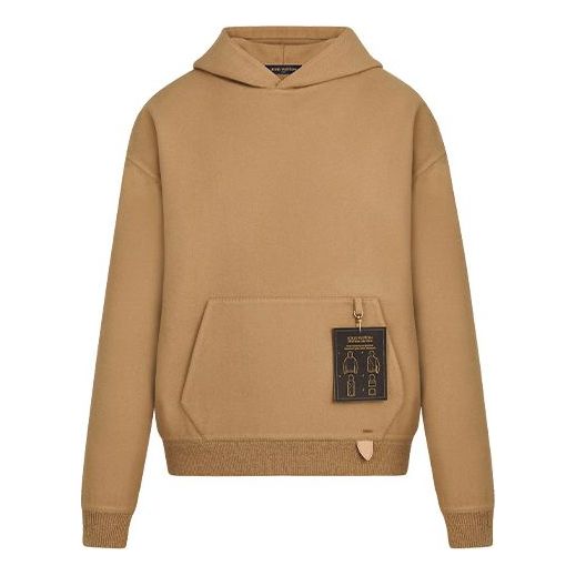 LOUIS VUITTON LV Double-Sided Wool For Men Khaki 1A5DAX
