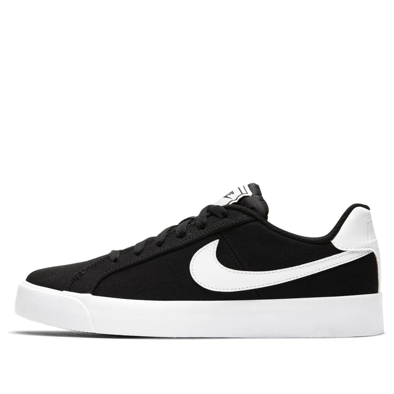 (WMNS) Nike Court Royale AC Canvas 'Black White' CD5405-001