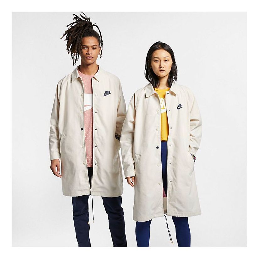 (WMNS) Nike Sportswear Jacket 'Light Cream Obsidian' AR2838-271