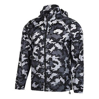 Nike Camouflage Pattern Loose Zipper Long Sleeves Jacket Black BV2980-010